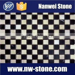 Dark Color Marble Mosaic Tiles for Wall Tiles and Floor Tiles thumbnail-4