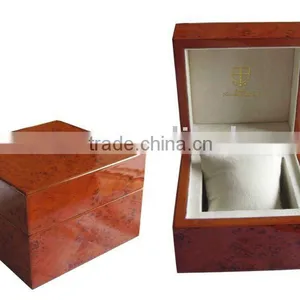 Lacquer Wood Handcraft Case Watch Box thumbnail-1