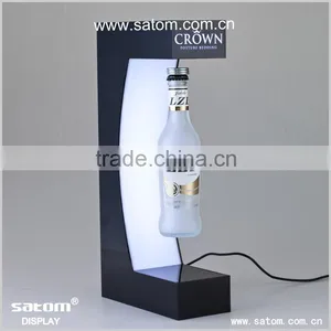 Rotating Logo Customized Magnetic Floating Bottle Display Supplier's Choice thumbnail-1