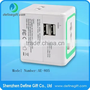 USB Multination Travel Adapter Plug thumbnail-6