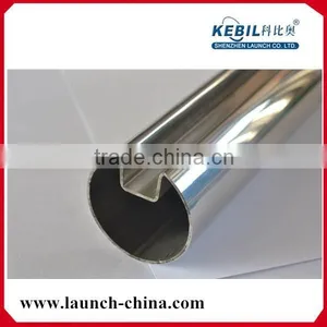 Slotted Pvc Pipe Mini Top Rail for Decorative Glass Deck Railing Designs thumbnail-1