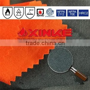 EN 11611 EN 11612 ASTM F1506 NFPA2112 Twill Woven 100% Aramid Fire Proof Fabric thumbnail-1