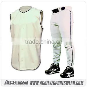 Wholesale Custom Cheap Sublimated Baseball Jersey Fashional Baseball Jersey Pattern thumbnail-4