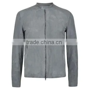 New Grey Suede Jacket thumbnail-1