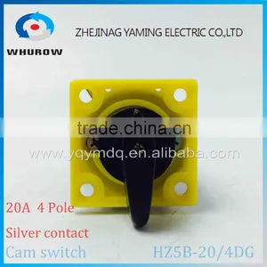 Cam Switch HZ5B-20/4 Combination Changeover Rotary Switch 3 Positions (1-0-2) 4 Poles High Quality AC50Hz 20A 380V thumbnail-5