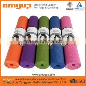 PVC Yoga Mat With Factory Price;yoga Mat 6mm thumbnail-1