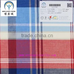 55%LINEN 45%COTTON INTERWOVEN CHECK FABRIC thumbnail-1