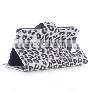 2015 the Most Fashionable Mobile Phone Accessories, Folio Pattern PU Leather Grain Flip Style Case for Smart Phone thumbnail-4