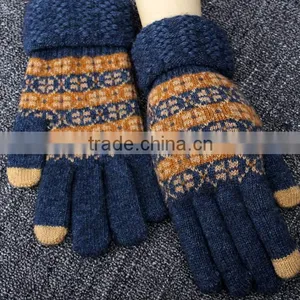 Hot Gift For Christmas 2015 Special Knitted Touch Screen Gloves For Men thumbnail-4