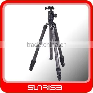 2014 Sunreise New Arrival Professional Carbon Fiber Camera Tripod With Ball Head thumbnail-5
