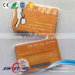 Plastic PVC Gift Card With Scratch Off Pin Code thumbnail-1