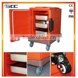 Non Electric Warmer and Thermal Meal Delivery Cart in Catering and Hotel With FDA,CE,SGS thumbnail-1