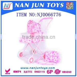 Popular Doll Stroller Baby Pram Stroller for Girls thumbnail-1