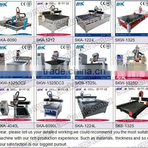 4 Heads 4 Spindles 4 Axis Gunstock Wood Carving Machine With Rotary thumbnail-5