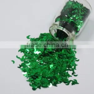 3mm Green Moon Sequins thumbnail-2