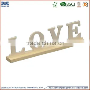 2016 Love Letters Modern Clothes Hangers Coat Hook Hanging Wall Hanging Wooden Letter Wall Hook thumbnail-3