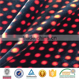 Wholesale Polyester Custom Polka Dot Design Printed Spandex Fabric for Upholstery thumbnail-5