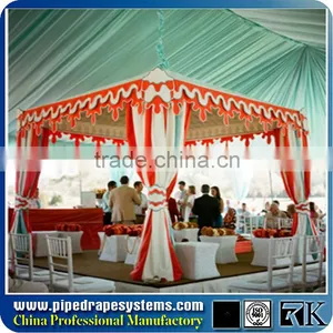 Beautiful Wedding Decoration of Square Tent Pipe and Drapes With Competitive Prices thumbnail-1