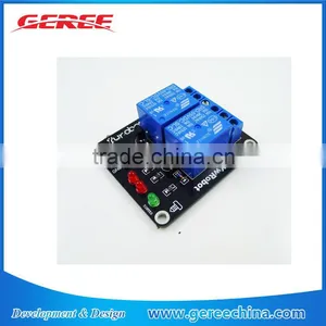 DC5V Relay Module 2 Channels Relay SCM Development Board thumbnail-1