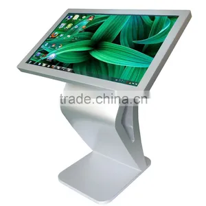 55" Vertical Windows System Touch Screen LCD Advertising Player thumbnail-1