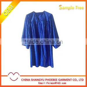 Shiny High Quality Children Graduation Gown for Kids thumbnail-1