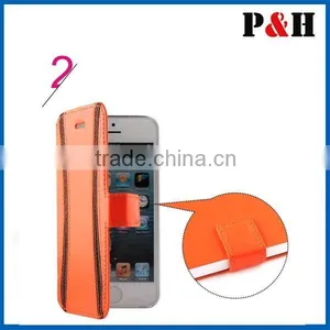 Factory 2015 Newest Fashion Design PU Skin and Microfibre Mobile Phone Cases for Iphone 6 Cover thumbnail-1