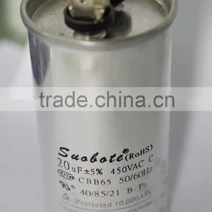Metallized Polypropylene Film Dielectric ac Capacitors CBB65 thumbnail-2