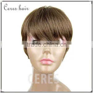 Silky Straight European Virgin Human Hair Lace Front Wigs Blond 613 Lace Wig thumbnail-3