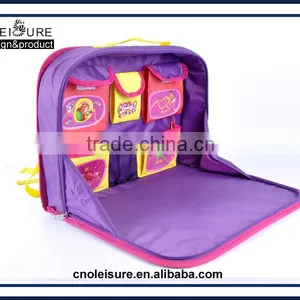 Cute Backpacks Weekender Bag Waterproof Paint Sketch Backpack for Kids thumbnail-4