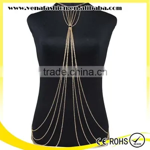 Instock Free Sample Women Sexy Body Chain Jewerly thumbnail-2