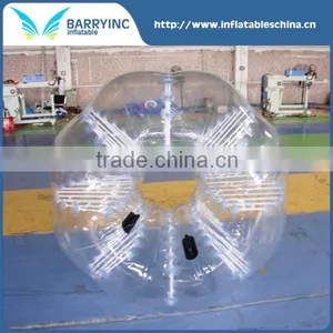 Super Quality Plastic Clear PVC TPU Bumper Ball Human Bumper Ball thumbnail-2