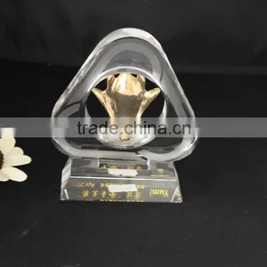 New Design Gold Flower Shaped Awards for Decorative thumbnail-5