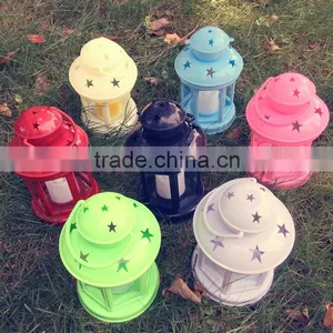 2015 Promotion Poppas BS10 Colorful Candle Holder Plastic Christmas Decorative Led Hurricane Lantern thumbnail-4