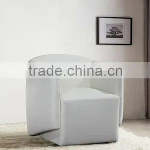 Modern Sofas Italian Recliner Leisure Chair Leather Model thumbnail-2