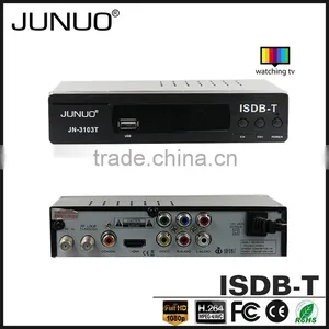 JUNUO China Manufacture 2016 New OEM Quality Mstar Full HD Mpeg4 Sri Lanka Isdb-t Digital tv Decoder Set Top Box thumbnail-4
