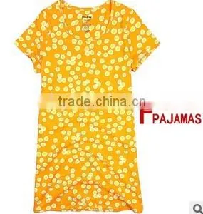 Yellow Printed Design Your Own Pajamas thumbnail-1