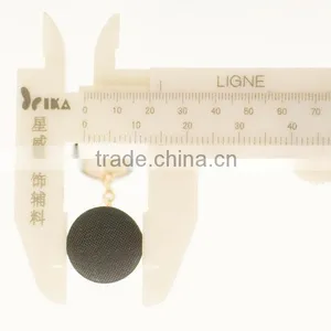 Cloth Covered Button With Metal Shank for Decoration thumbnail-3