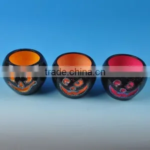 High Quality Halloween Gifth Ceramic Candle Holder thumbnail-4