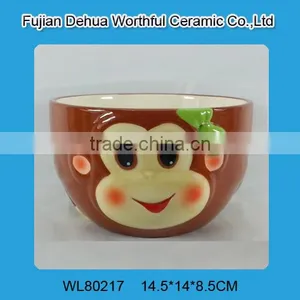 Modern Design,decorative Ceramic Bowls With Red Dot Painting thumbnail-6