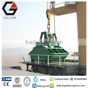 Hot Sale 25T Electric Hydraulic Clamshell Grab Bucket Motor Grab Marine Grab thumbnail-5