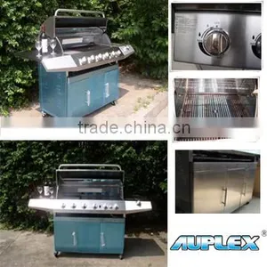 6 Burners Stainless Steel Outdoor Garden Kitchen Gas Grill thumbnail-5