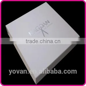 New Design Quality Foil Stamping Folding Magnet Paper Box for Clothes thumbnail-1
