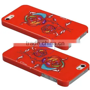 C&T Luxury Silver Foil Flower Rose Glitter Hard Case Cover for IPhone 5/5S thumbnail-4