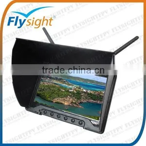 C889 No Blue Screen 5.8GHz 32CH 7 Inch Wireless Quadcopter FPV Monitor With 5.8GHz Receiver &Foldable Sunshade for FPV System thumbnail-1
