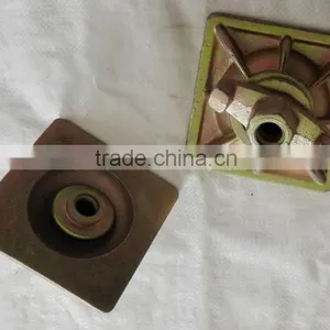 Square Swivel Wing Nut With Plate for Tie Rod thumbnail-2