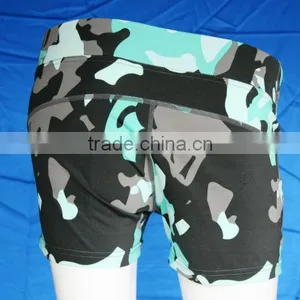 AOP Polyester/Elastane Quick Dry Ladies Short Pants thumbnail-4