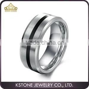 KSTONE High Quality Tungsten Ring ,Engagement Rings,Tungsten Carbide Wedding Ring thumbnail-1