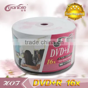 A+ Grade 16X 4.7GB 120min Blank Dvd+r Manufactory thumbnail-3