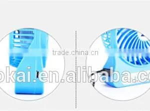 Plastic Air Battery Power Portable Cooling Travel Handheld Usb Small Mini Rechargeable Fan thumbnail-6