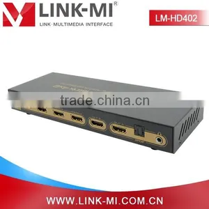 LM-HD402 HDMI Matrix 4 in 2 Out Support Optical Audio thumbnail-5